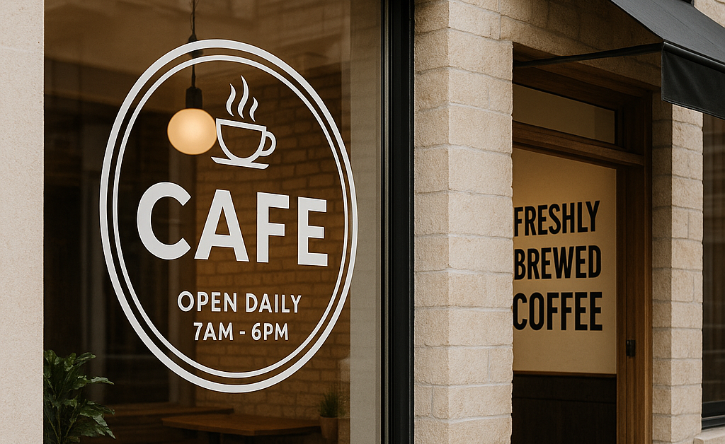 Custom business signage and home decoration vinyl