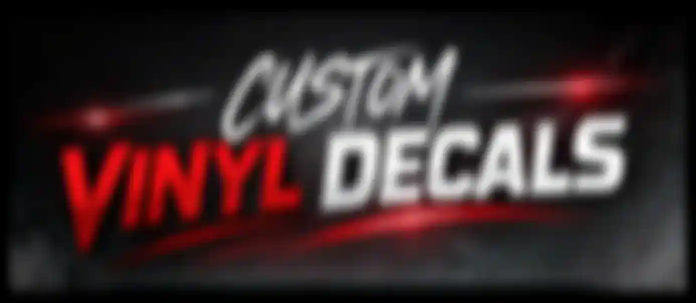 Custom vinyl stickers and decals on boats in Daytona marina